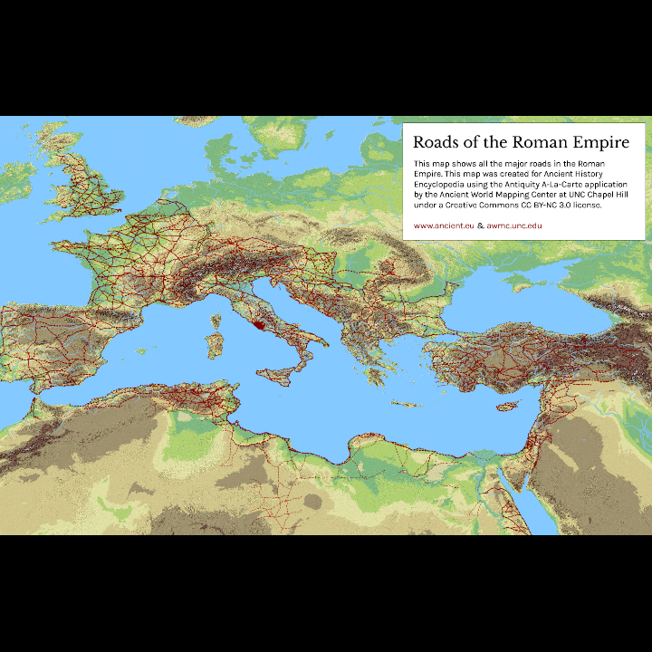 Roads of the Roman Empire