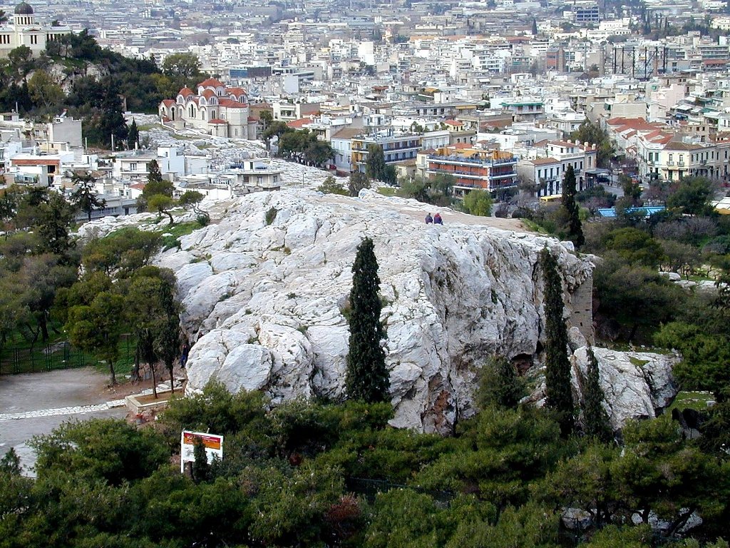 Mars Hill, where the Areopagus council met