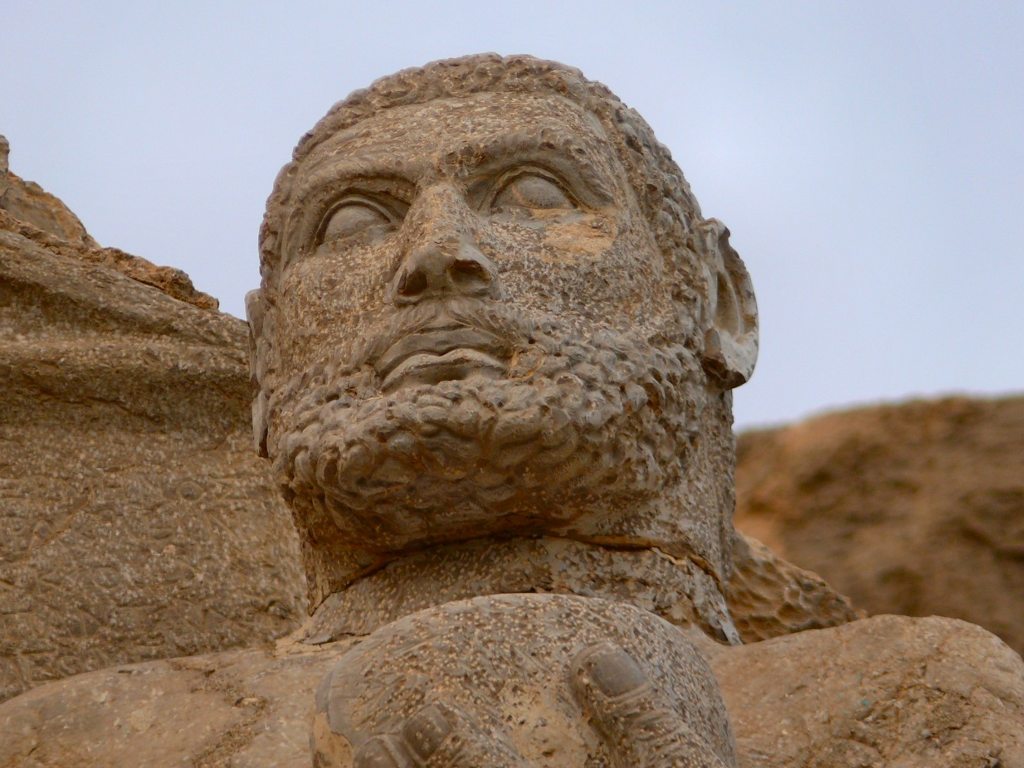 Heracles rock relief at Behistun