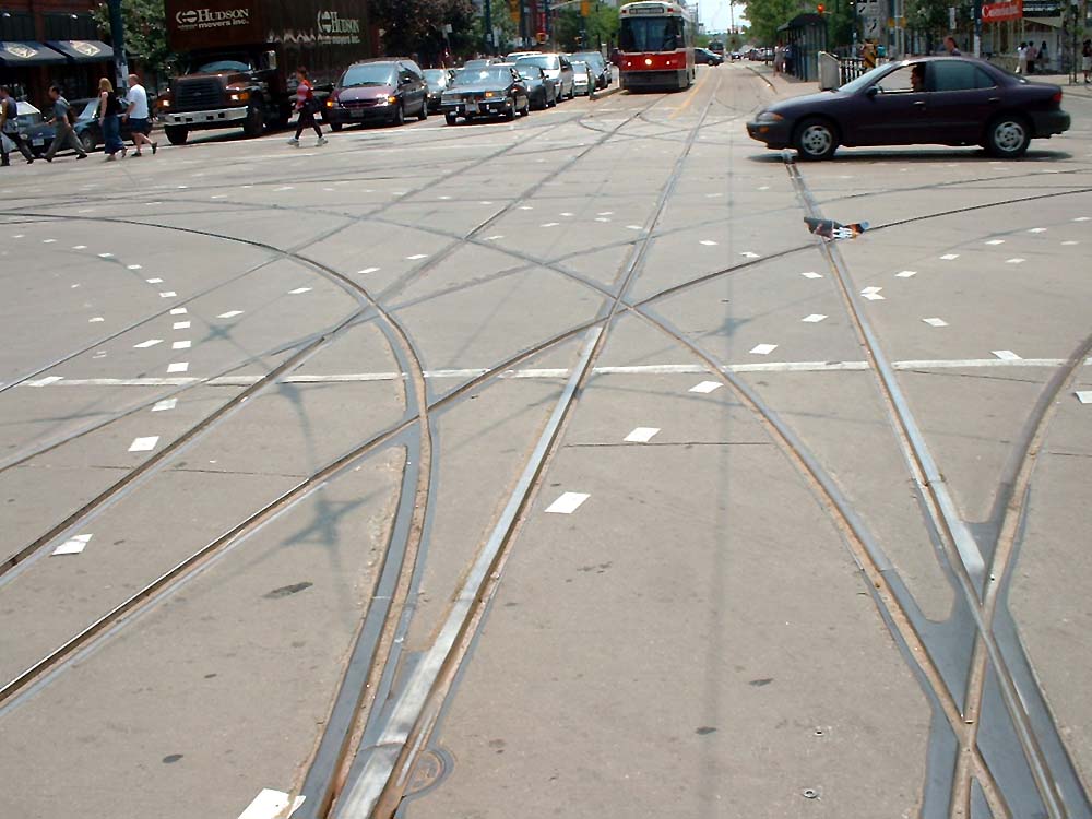 Streetcar tracks