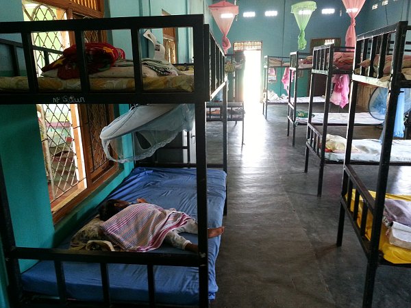 The Girl's Dormitory (with tiny child)