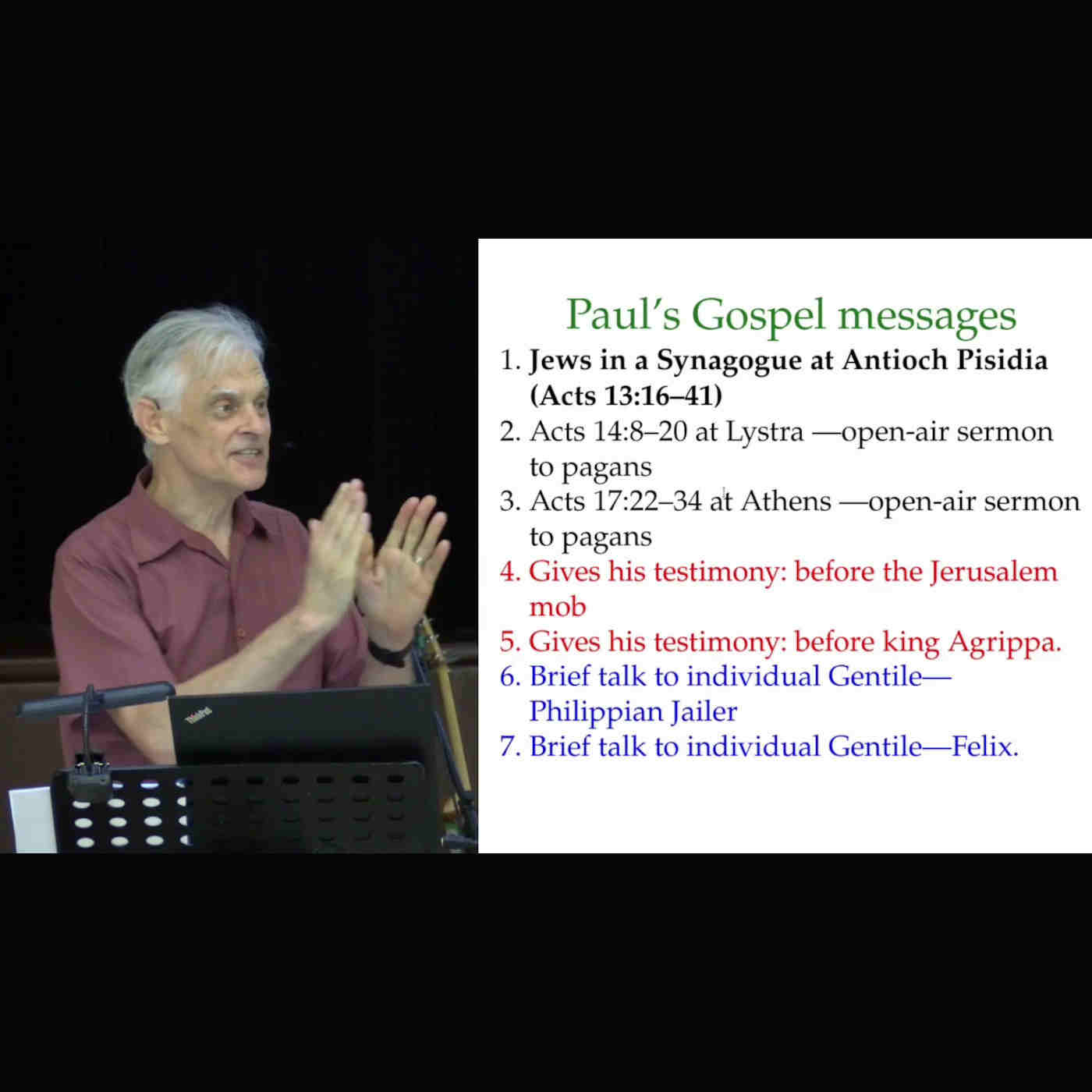 How Paul Preached the Gospel (Acts) How Paul Preached the Gospel (Acts)