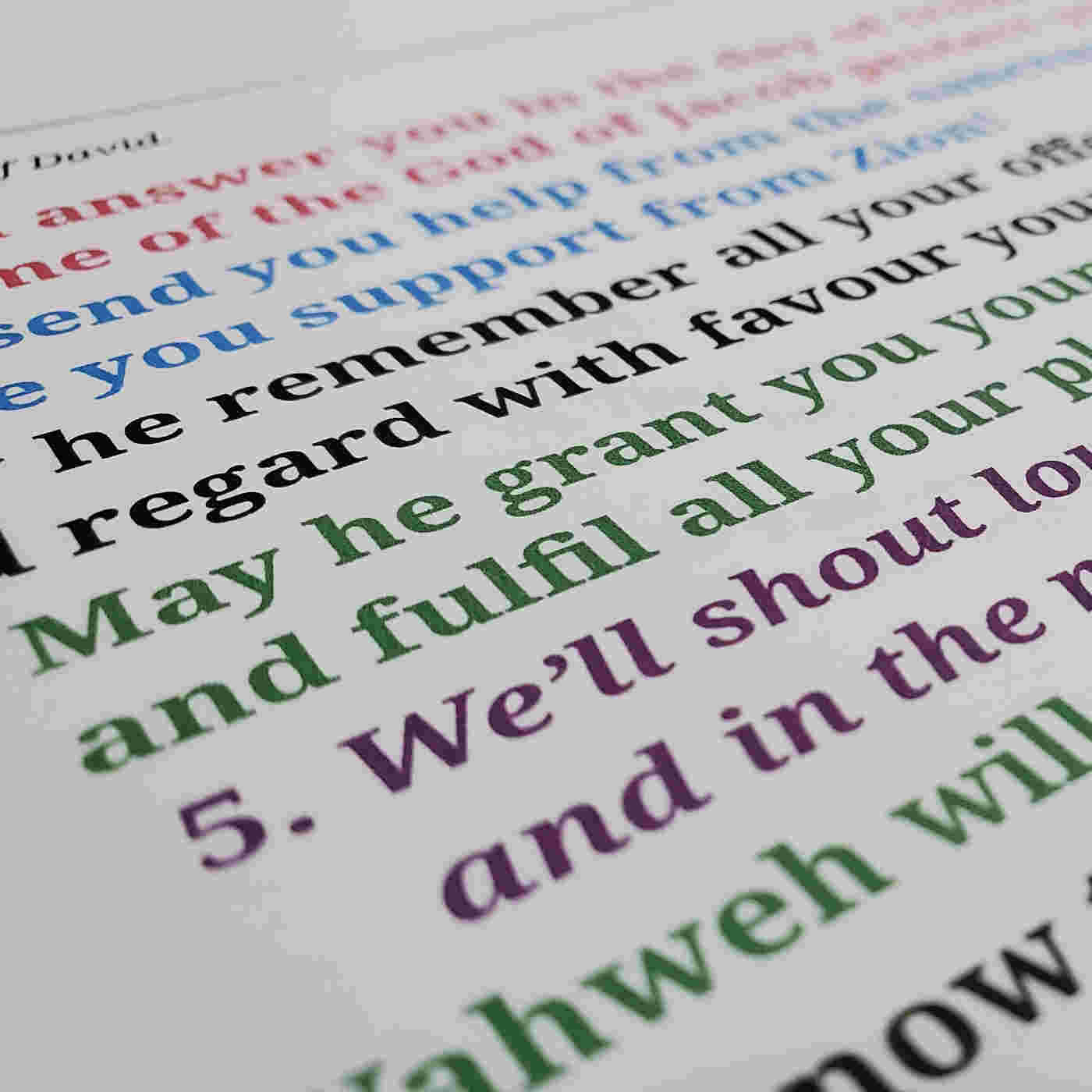 Psalm 20 — Poetry with Power Psalm 20 — Poetry with Power