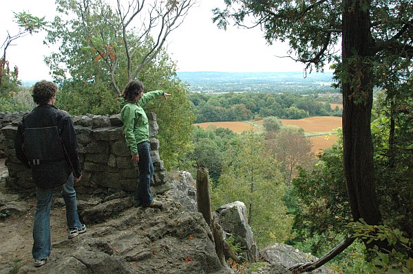 Looking out from a viewpoint on the Escarpment - Newlife Church Toronto day out to the Niagara Escarpment